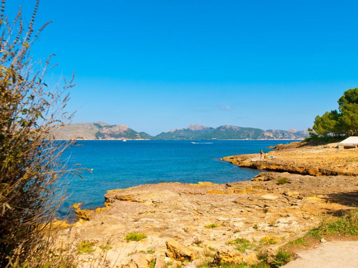 Villa Tita De Manresa, Con Jardines Y Vista Mar Alcúdia Esterno foto