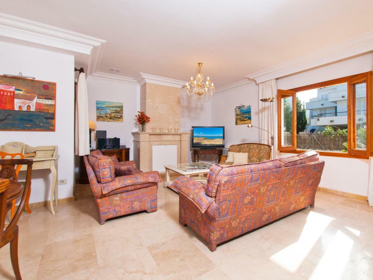 Villa Tita De Manresa, Con Jardines Y Vista Mar Alcúdia Esterno foto